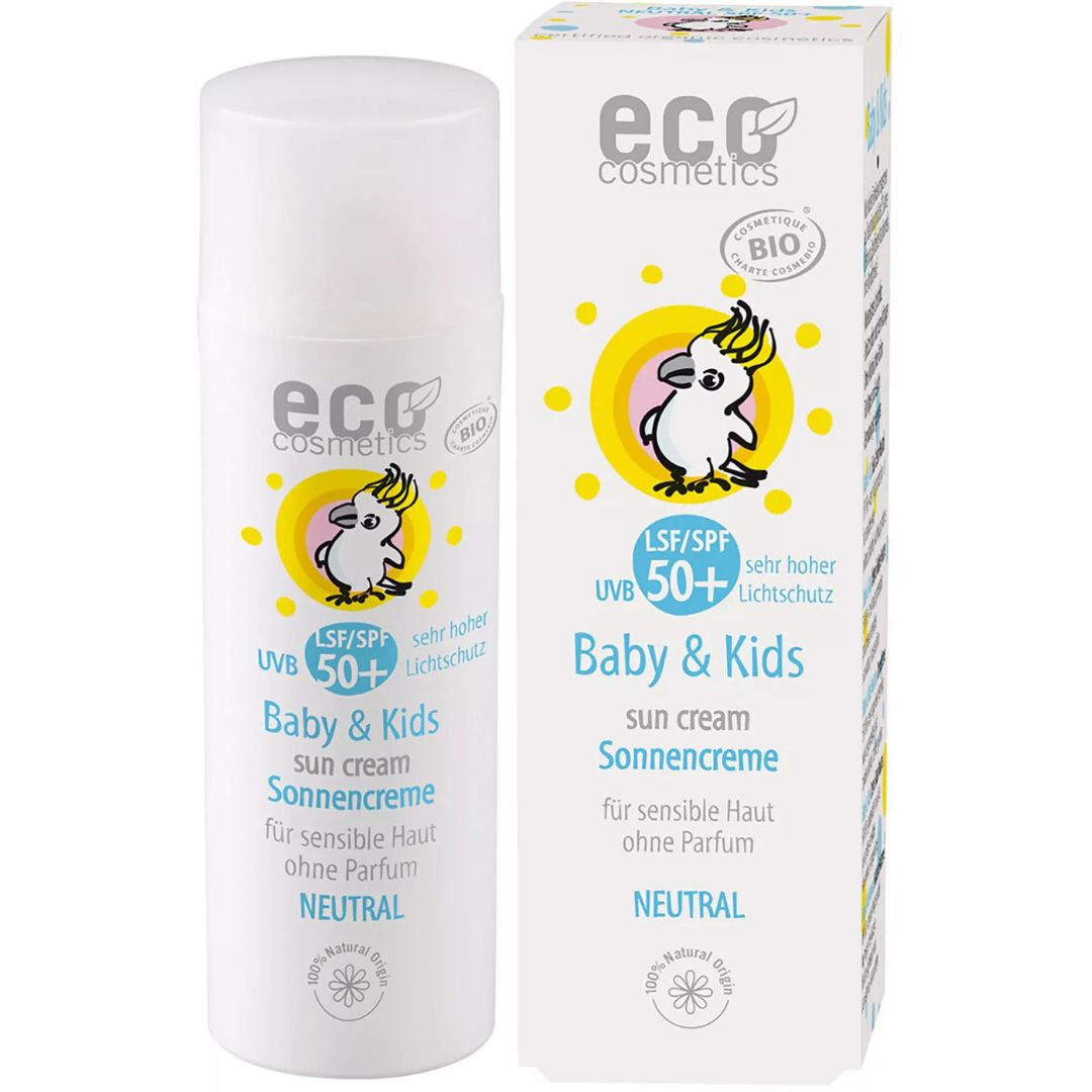 Eco Cosmetics Baby & Kids Solkräm 